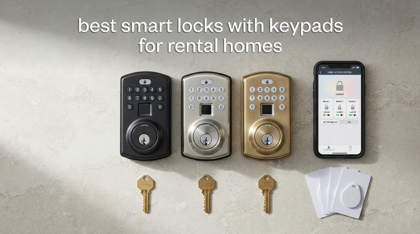best smart locks with keypads for rental homes