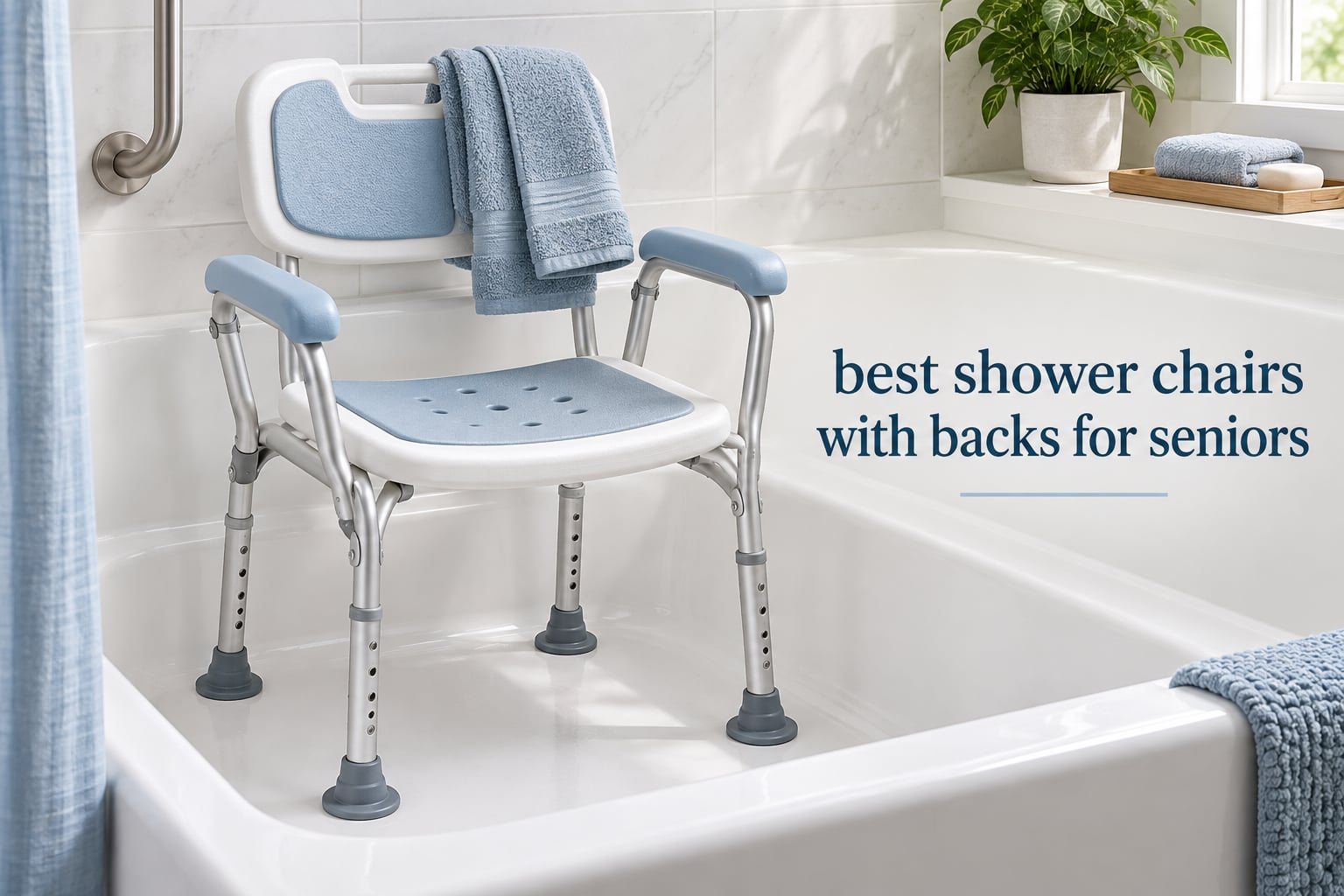 best shower chairs with backs for seniors