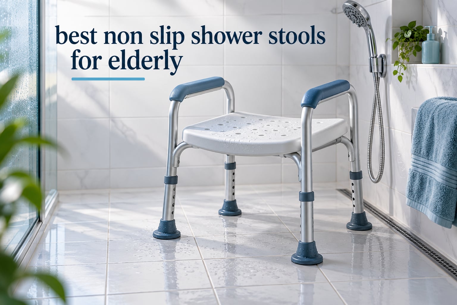 best non slip shower stools for elderly