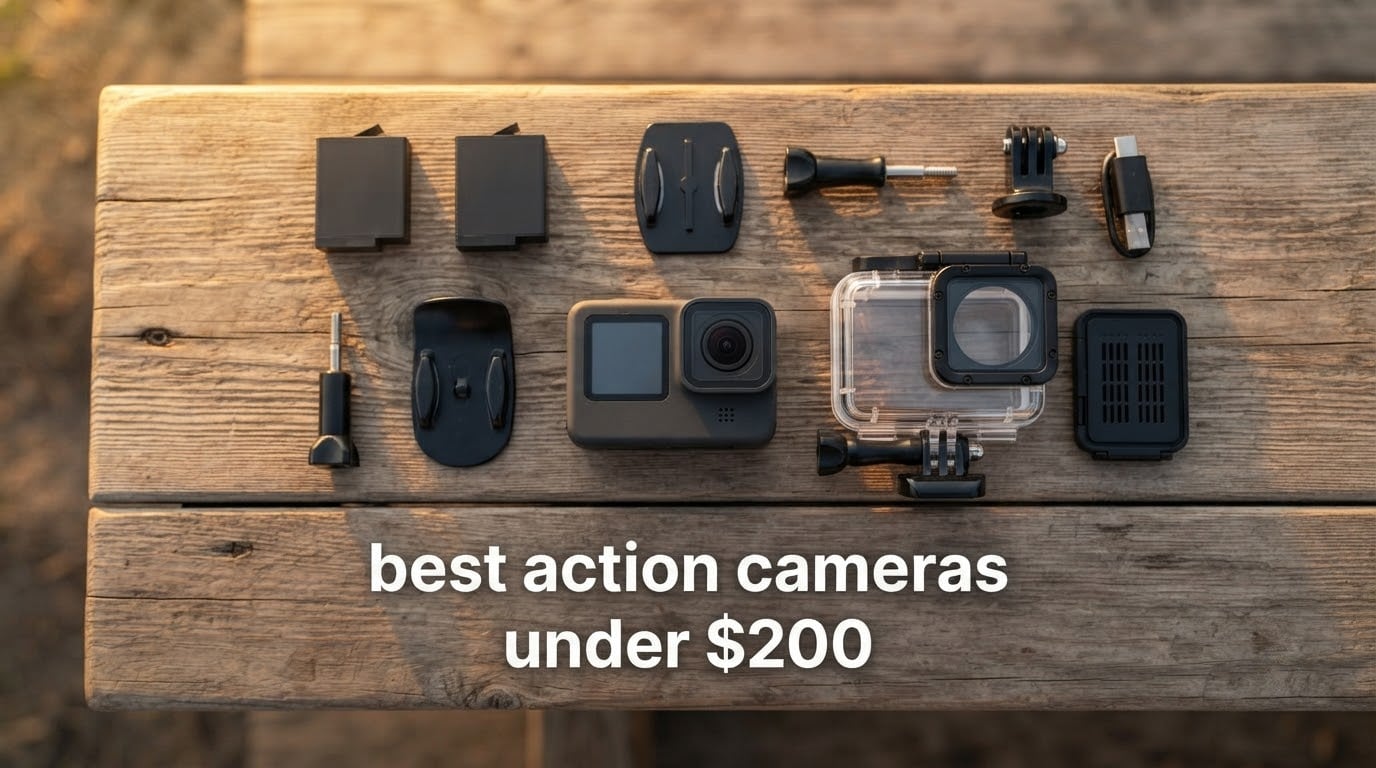 best action cameras under $200