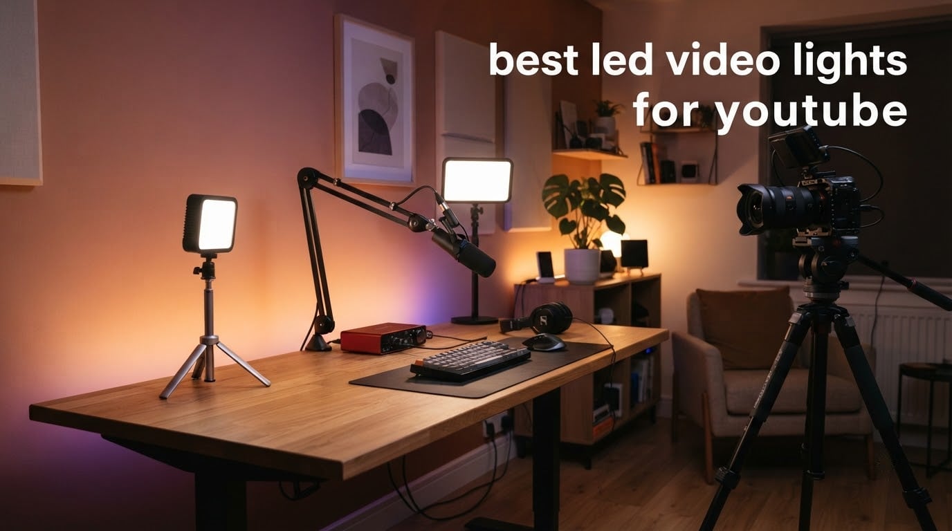 best led video lights for youtube