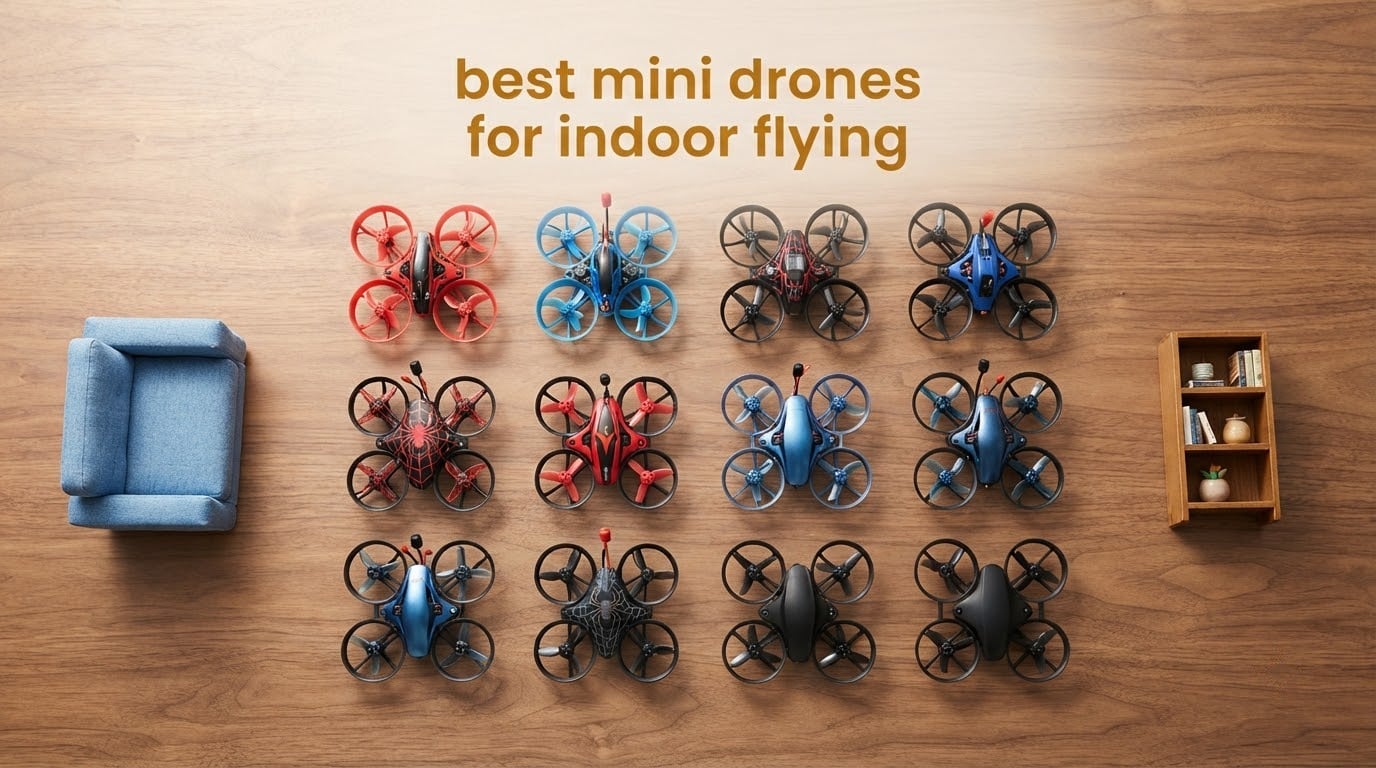 best mini drones for indoor flying