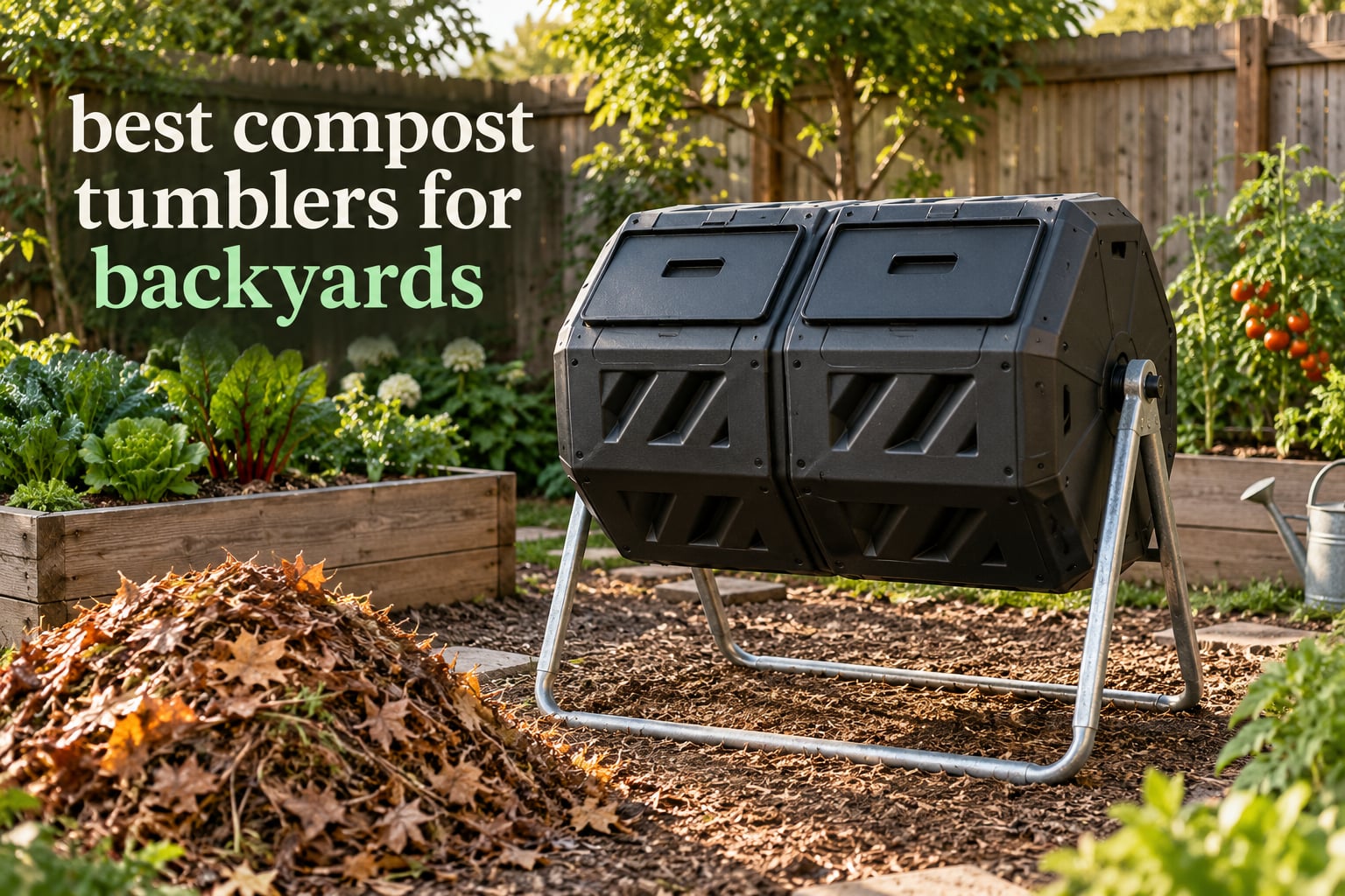 best compost tumblers for backyards