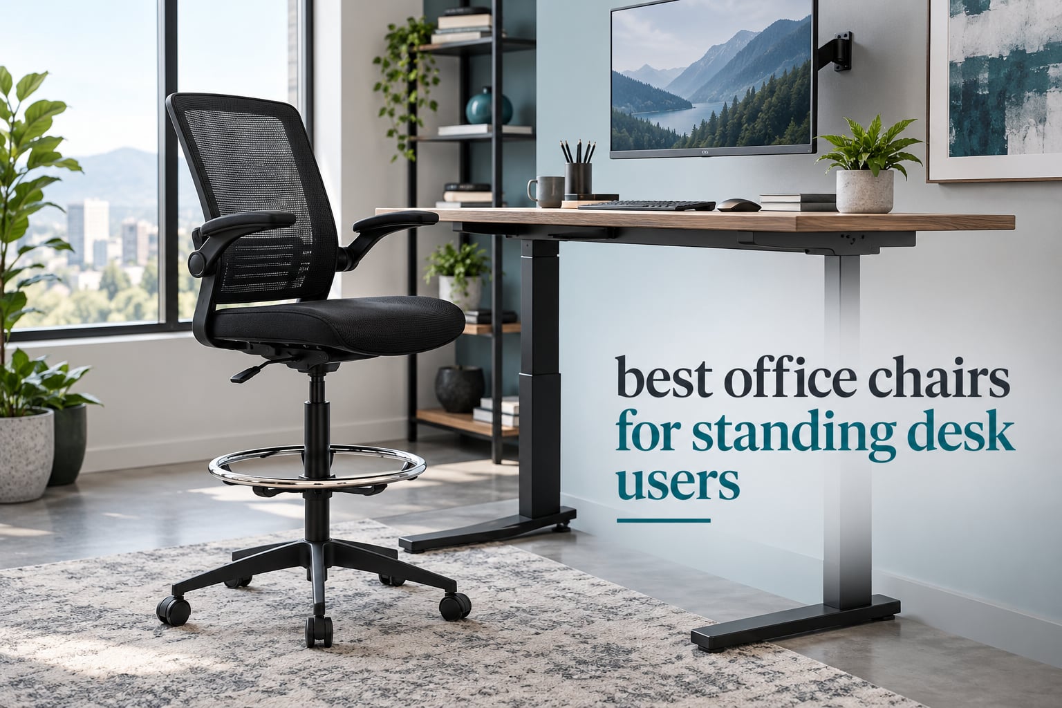 best office chairs for standing desk users