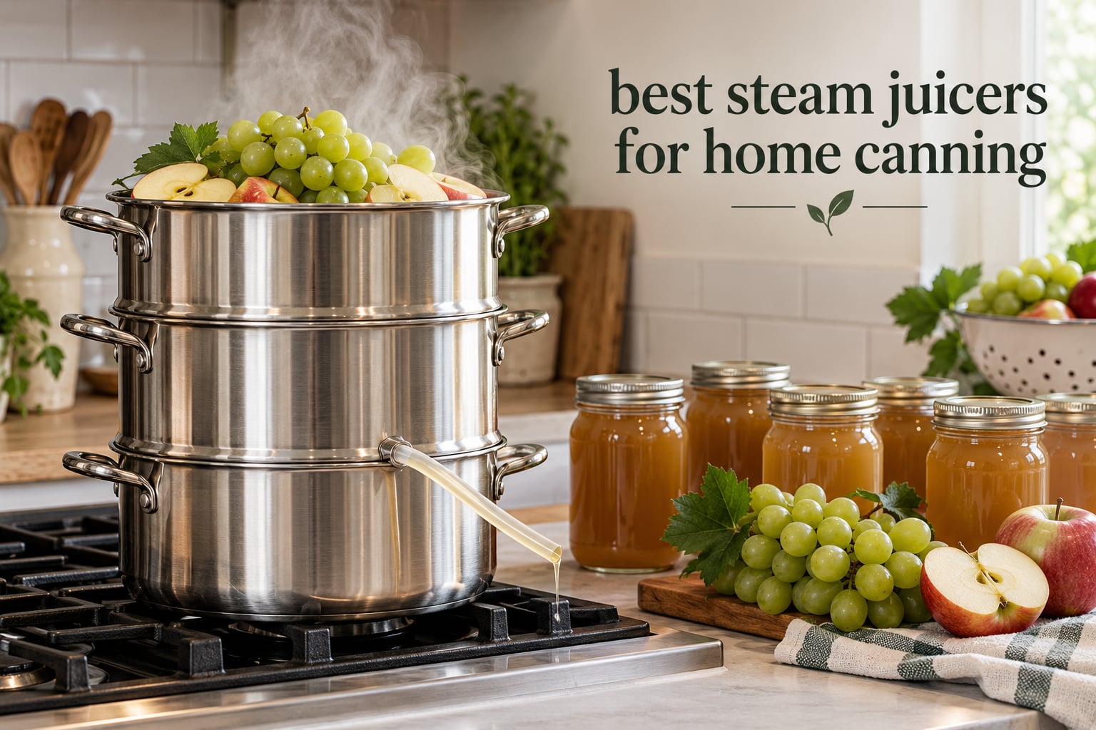 best steam juicers for home canning