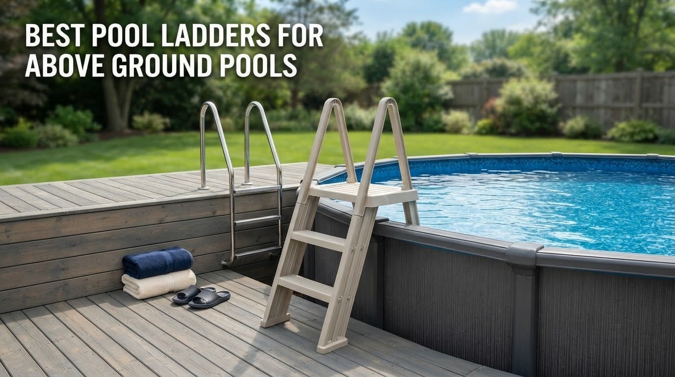 best pool ladders for above ground pools