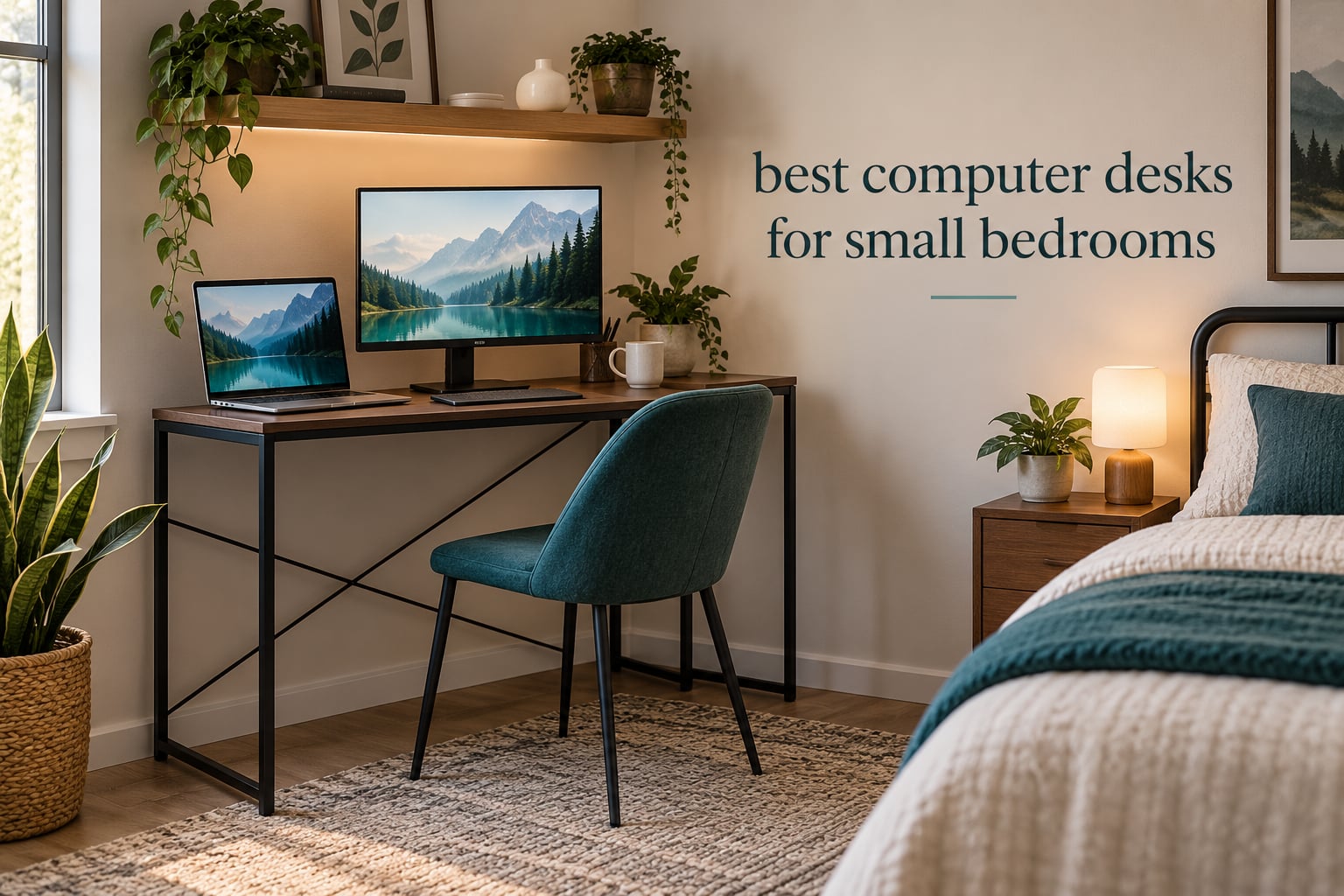 best computer desks for small bedrooms