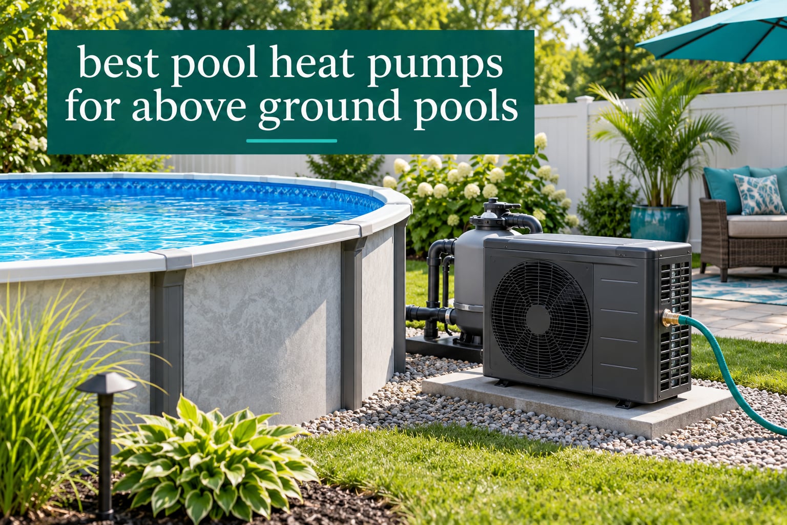best pool heat pumps for above ground pools