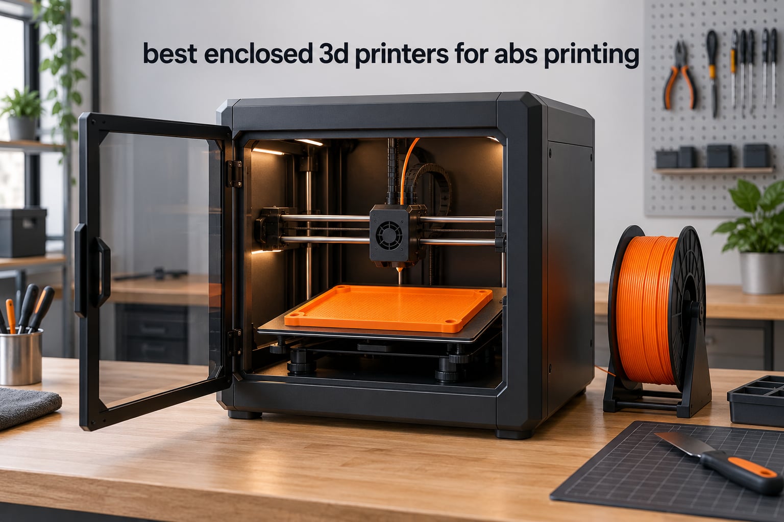 best enclosed 3d printers for abs printing