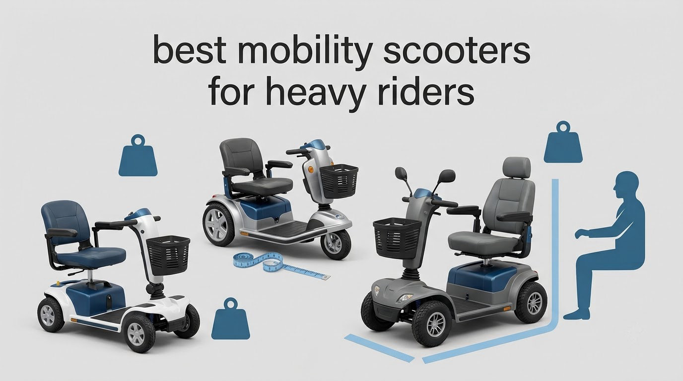 best mobility scooters for heavy riders