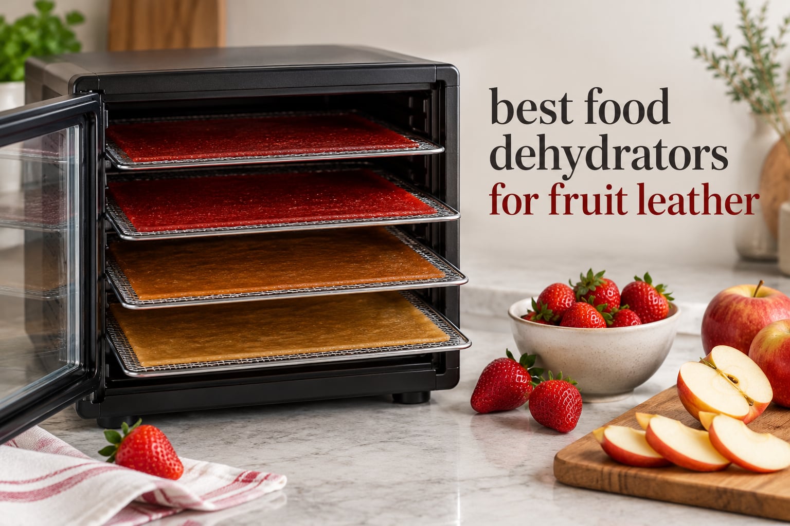 best food dehydrators for fruit leather