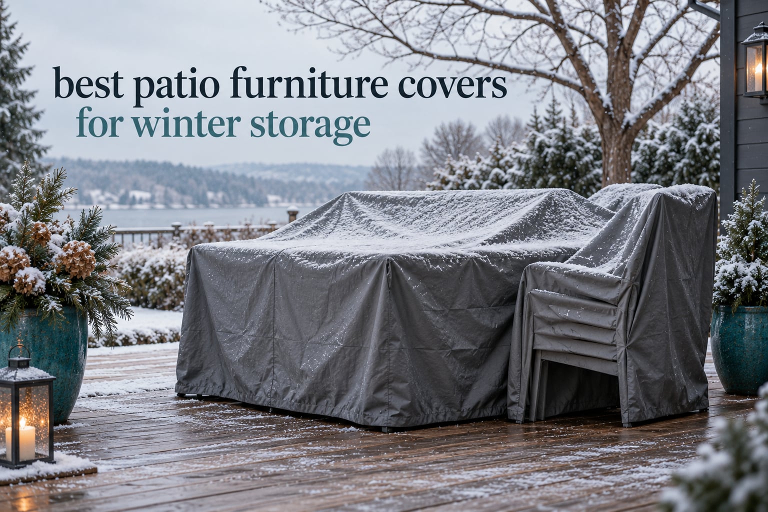 best patio furniture covers for winter storage