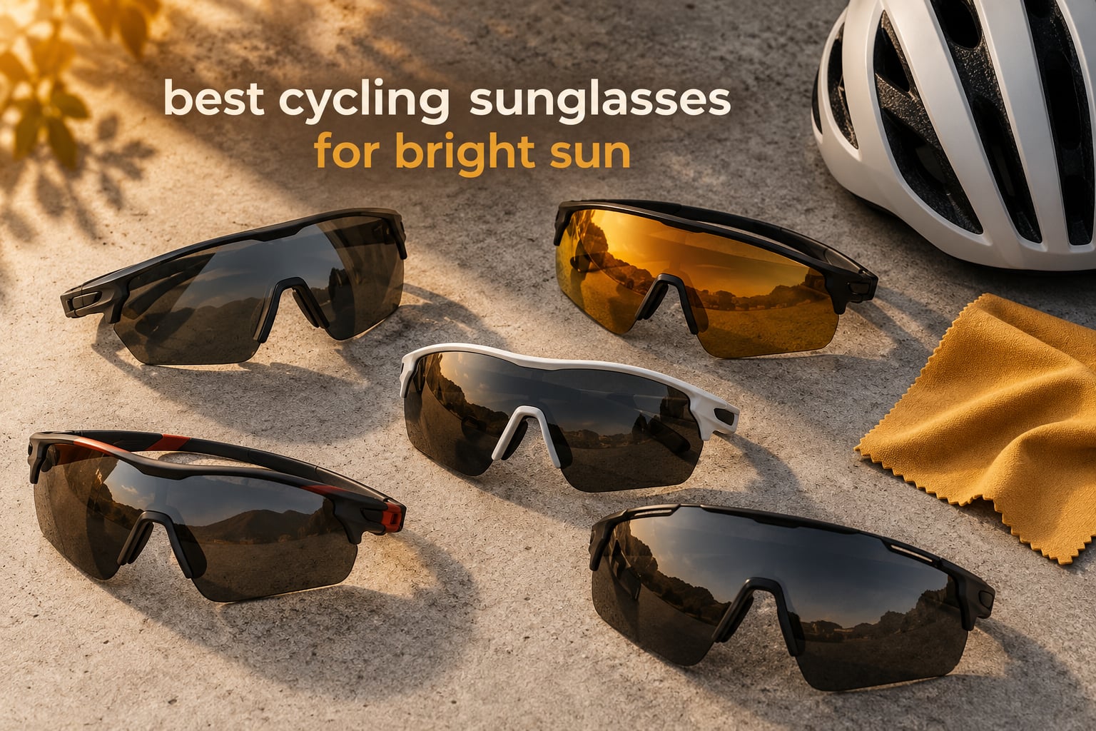 best cycling sunglasses for bright sun
