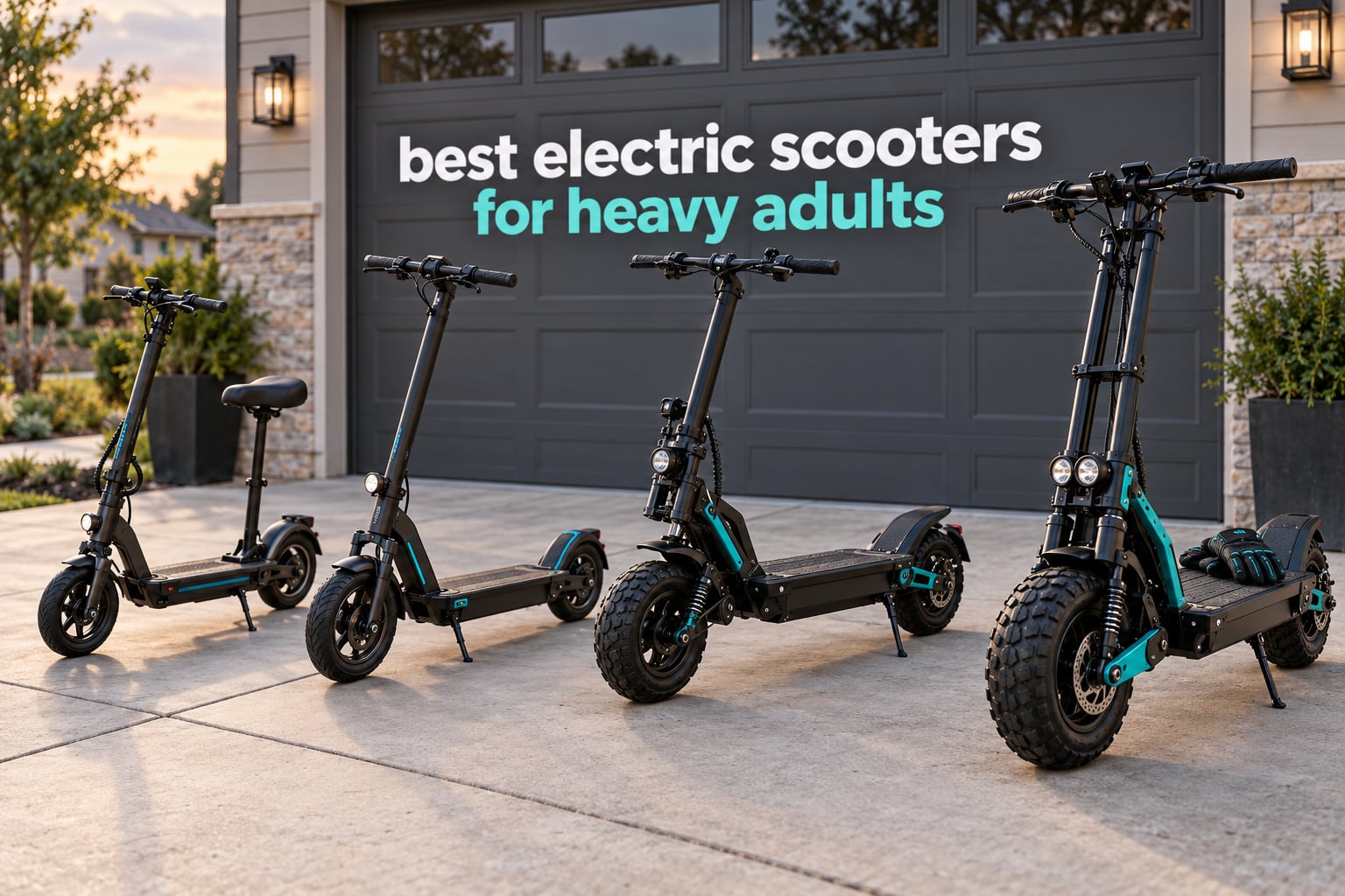 best electric scooters for heavy adults