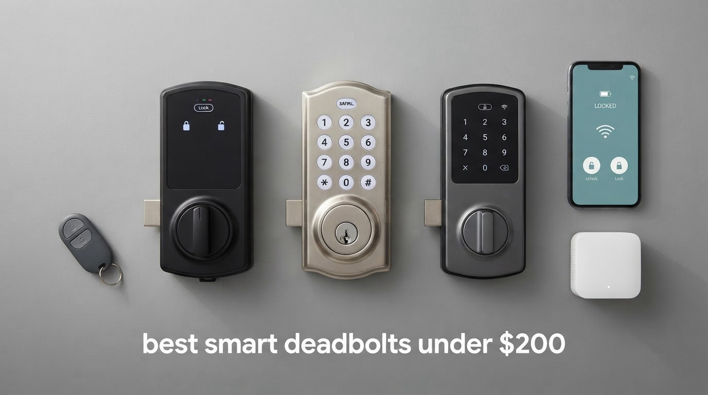 best smart deadbolts under $200