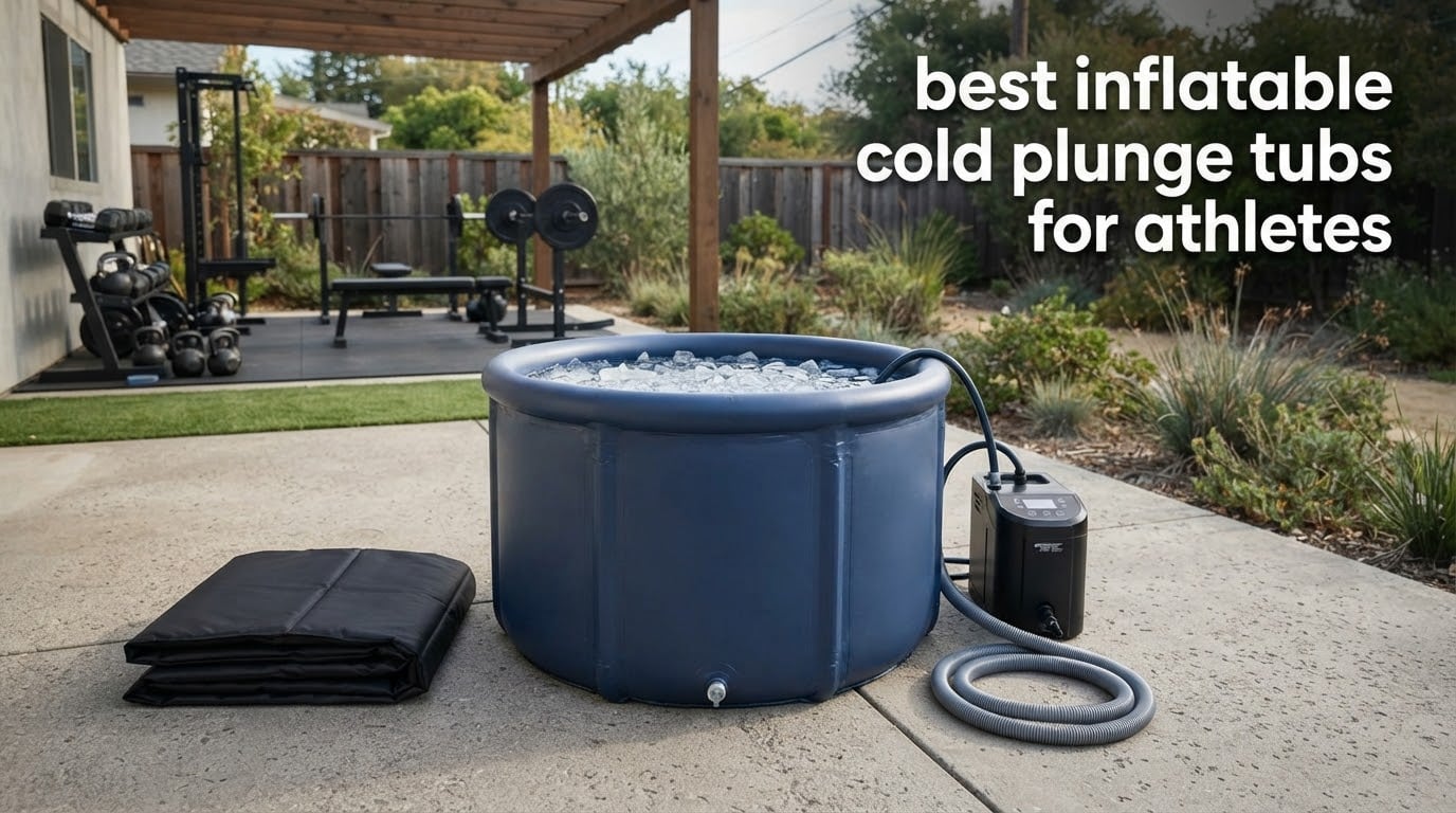 best inflatable cold plunge tubs for athletes