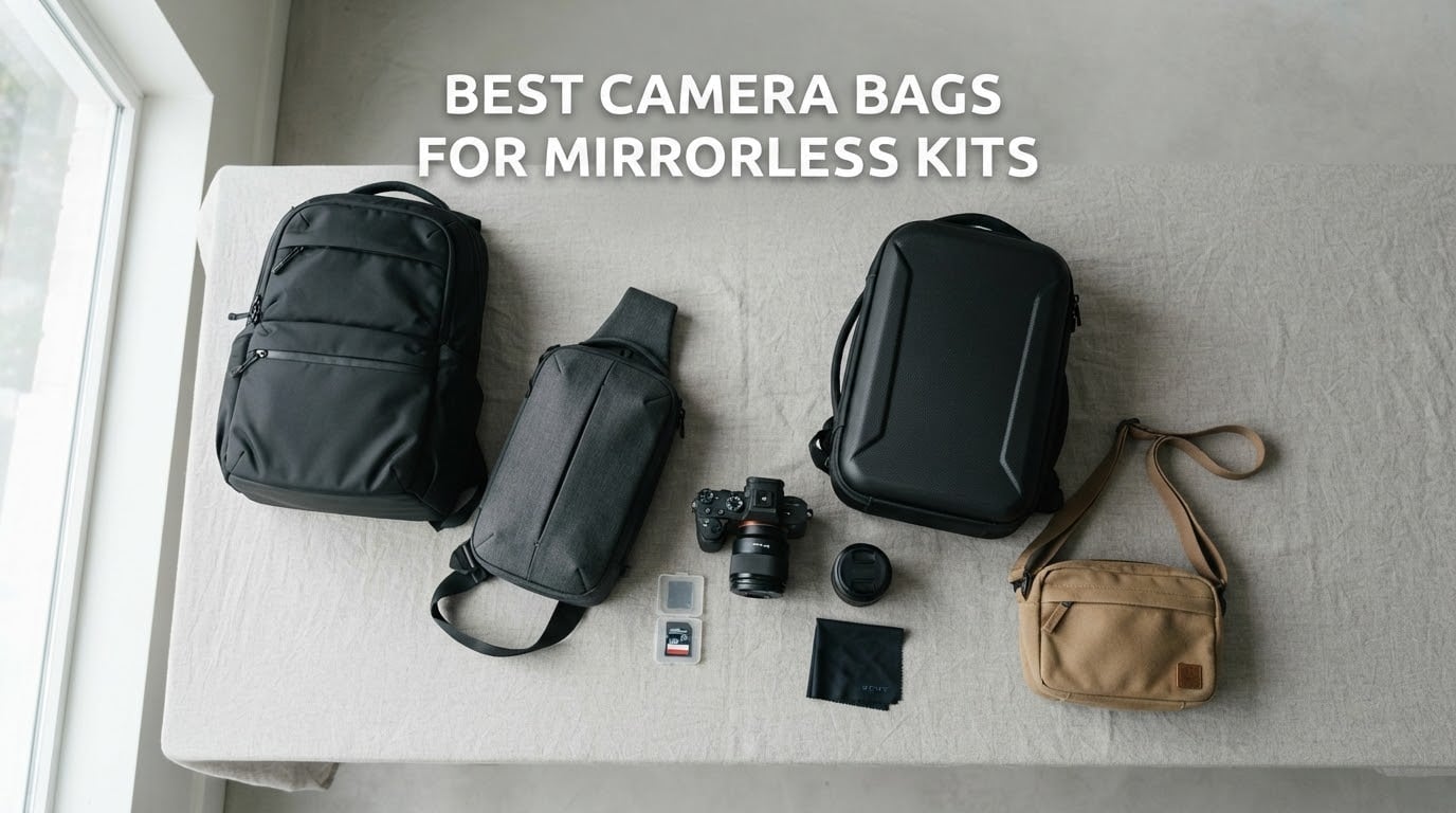 best camera bags for mirrorless kits