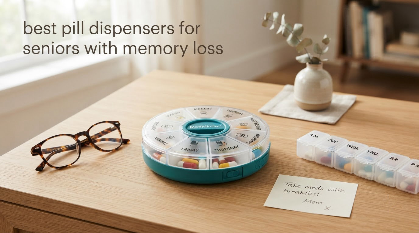 best pill dispensers for seniors with memory loss