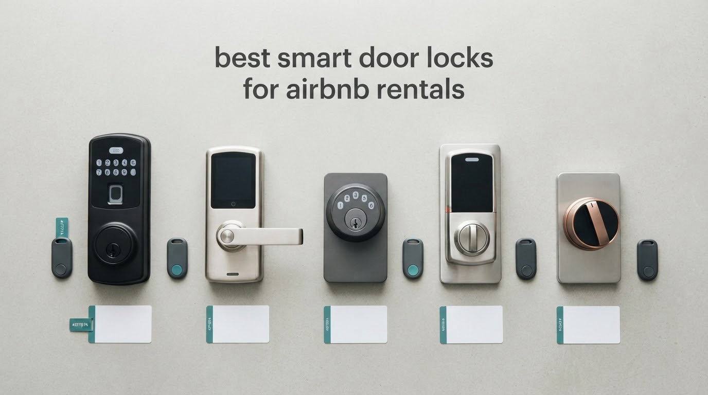 best smart door locks for airbnb rentals