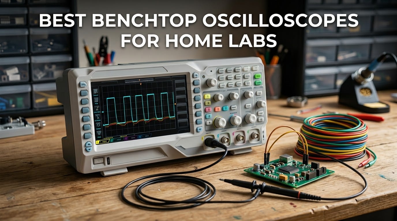 best benchtop oscilloscopes for home labs