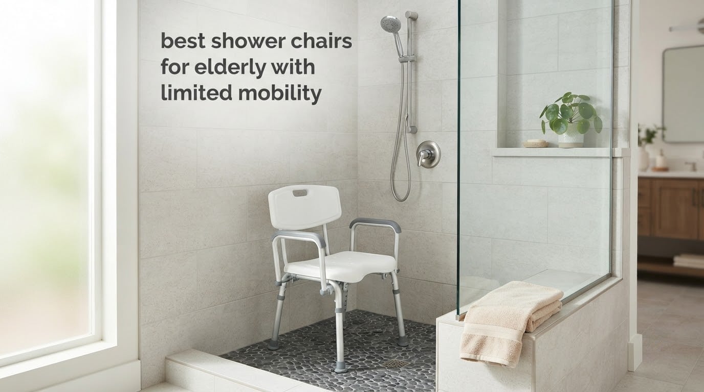 best shower chairs for elderly with limited mobility