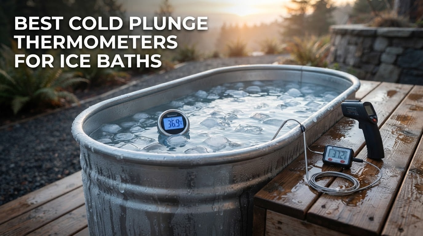 best cold plunge thermometers for ice baths