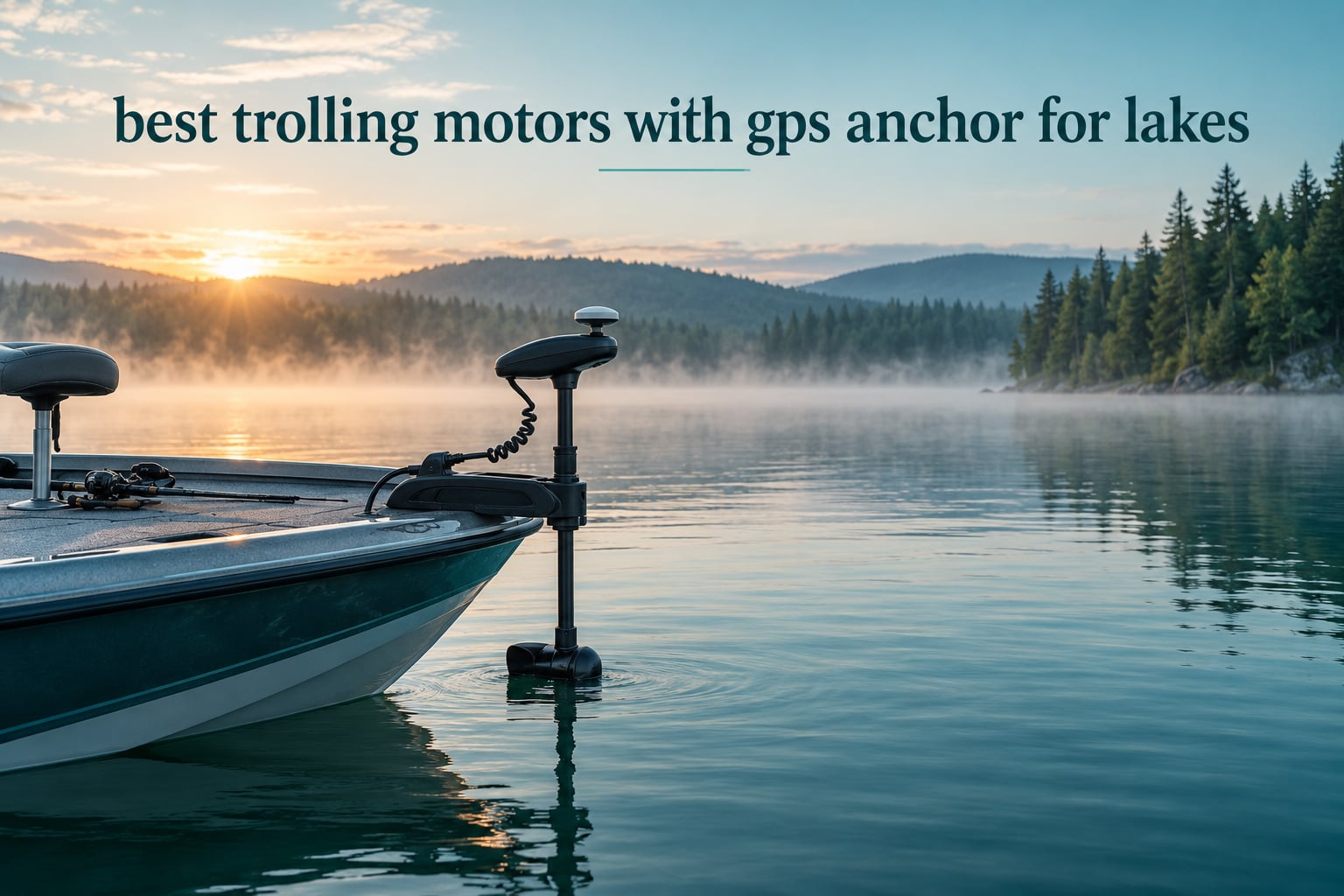 best trolling motors with gps anchor for lakes
