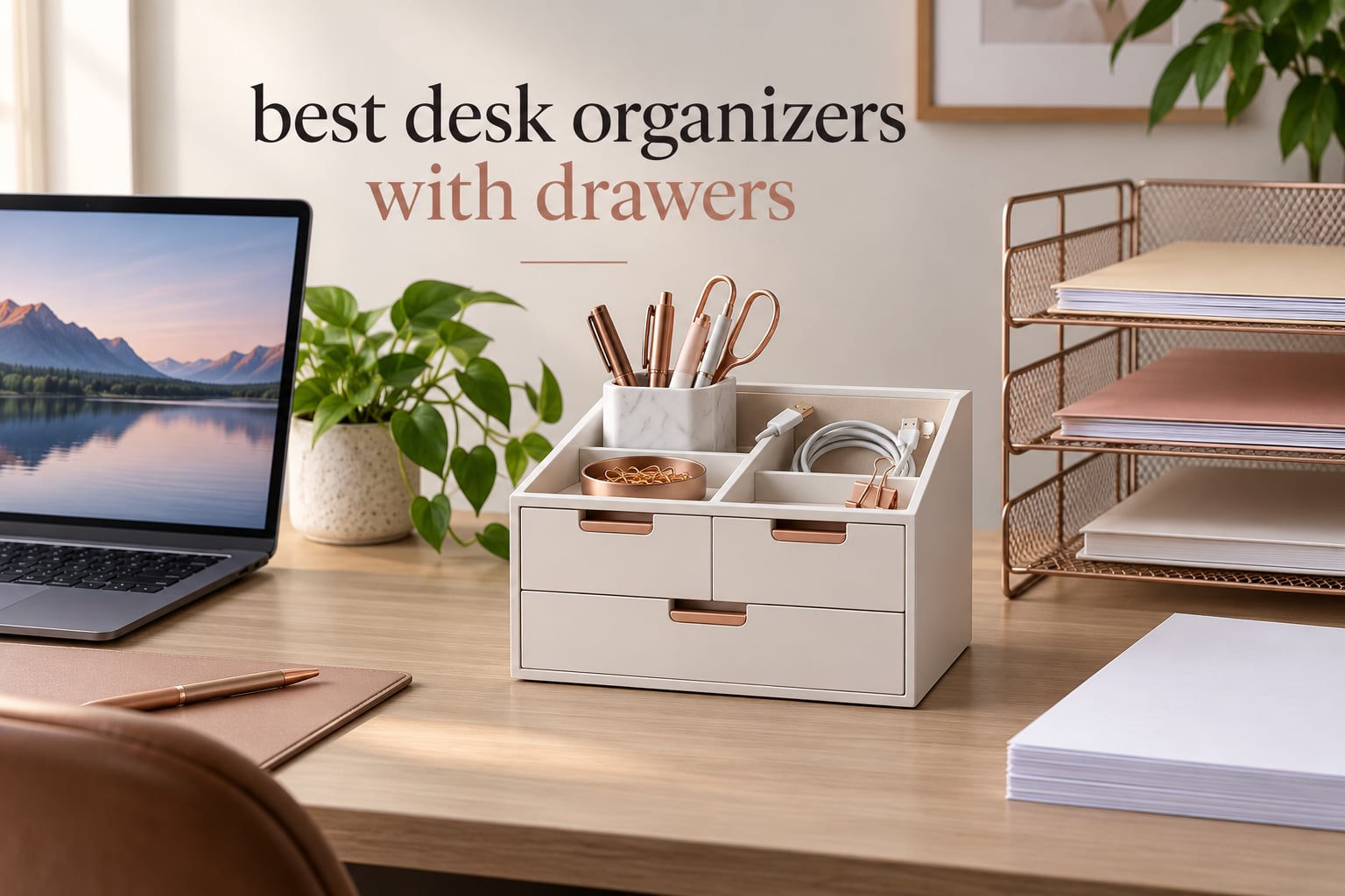best desk organizers with drawers