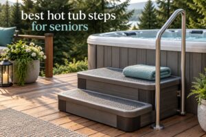 best hot tub steps for seniors