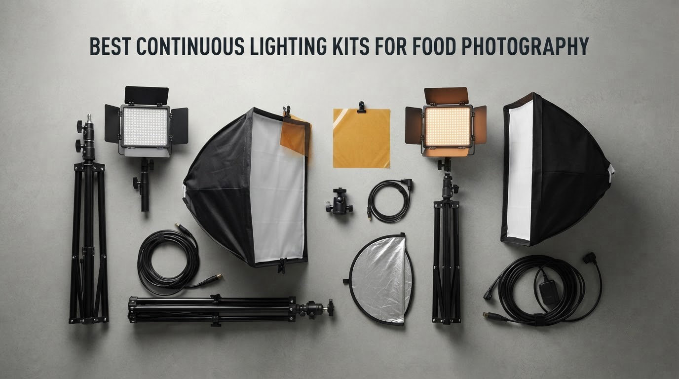best continuous lighting kits for food photography