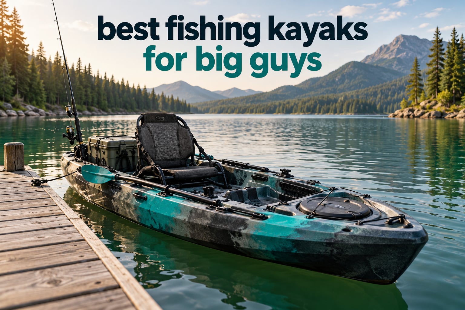 best fishing kayaks for big guys