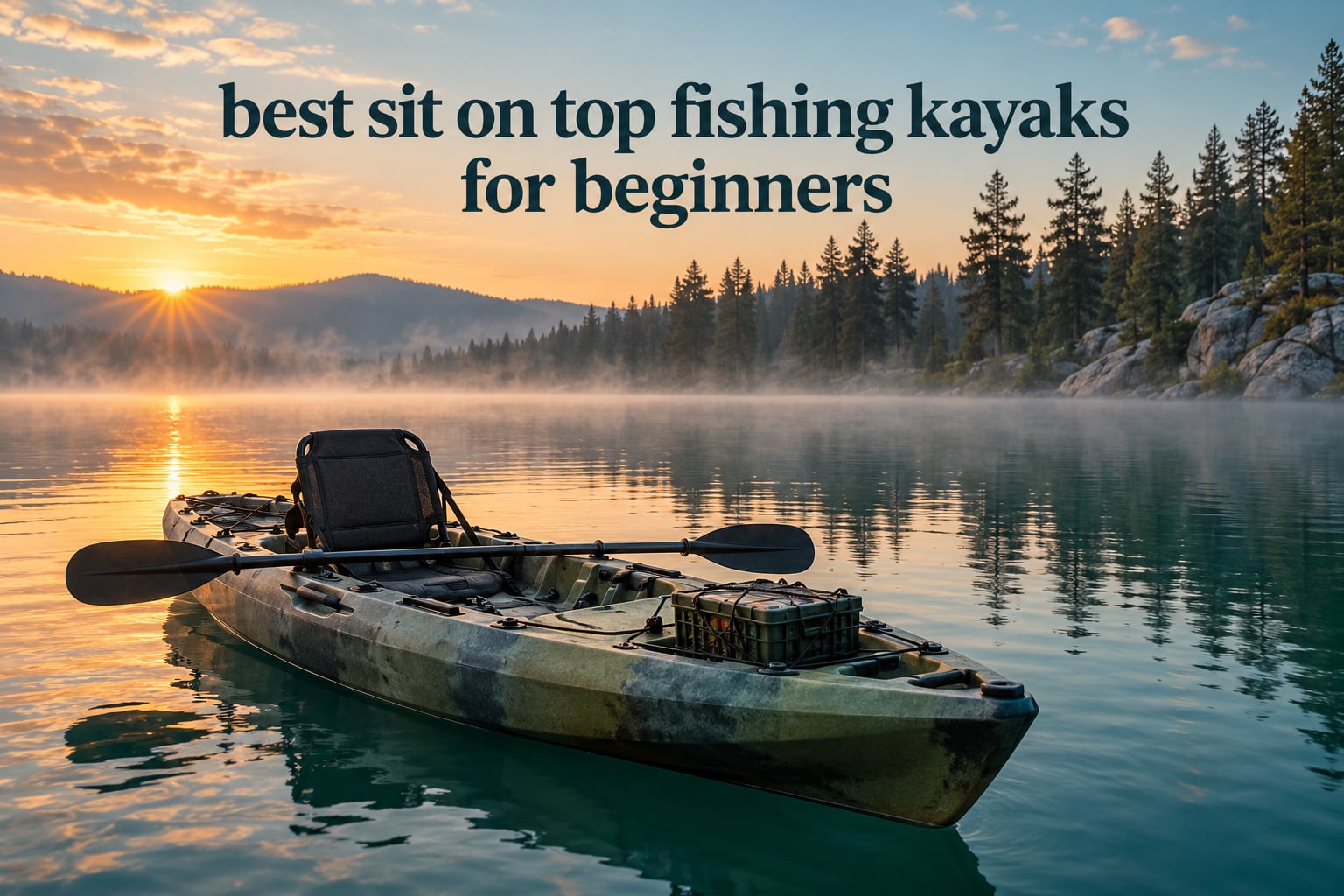 best sit on top fishing kayaks for beginners