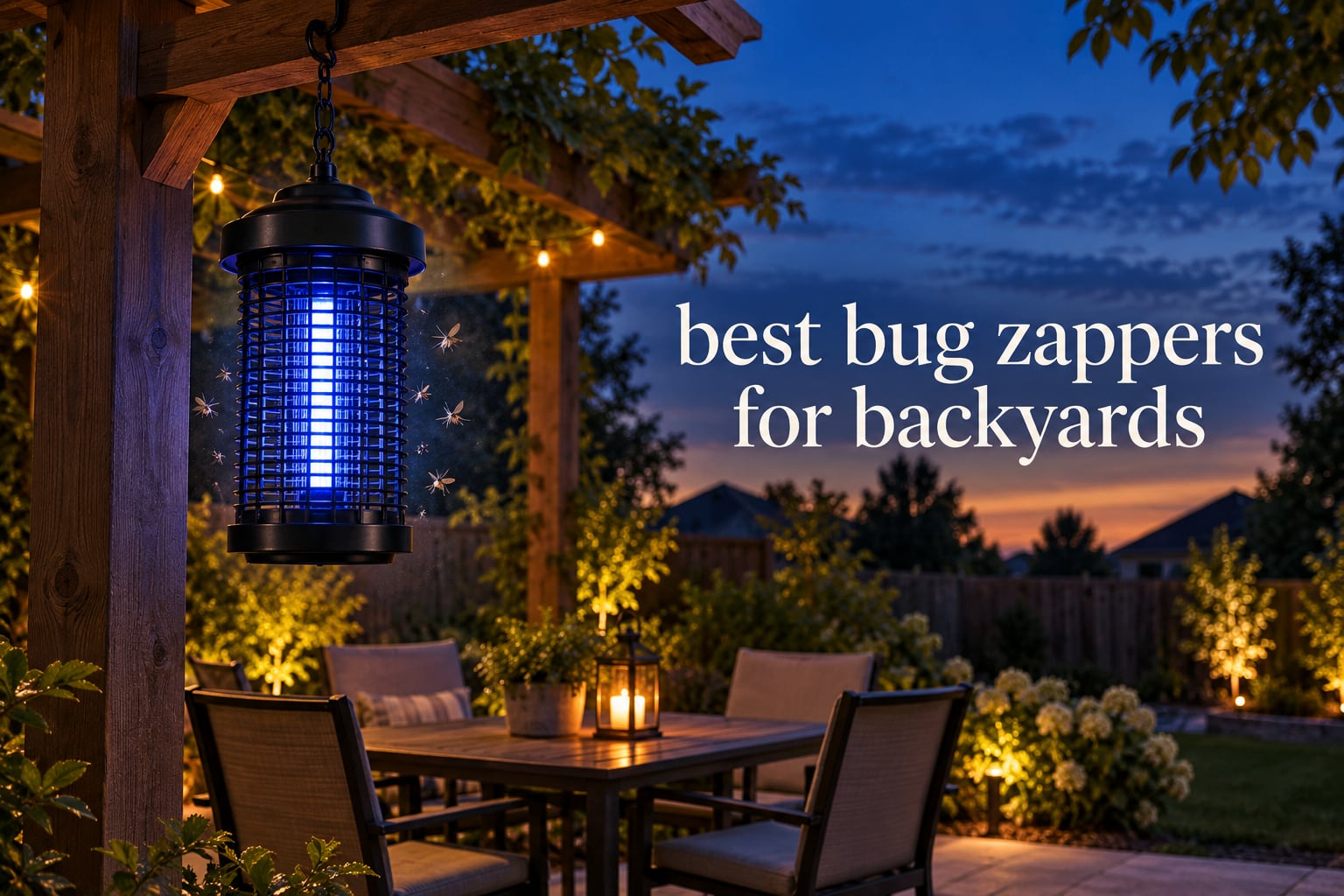 best bug zappers for backyards