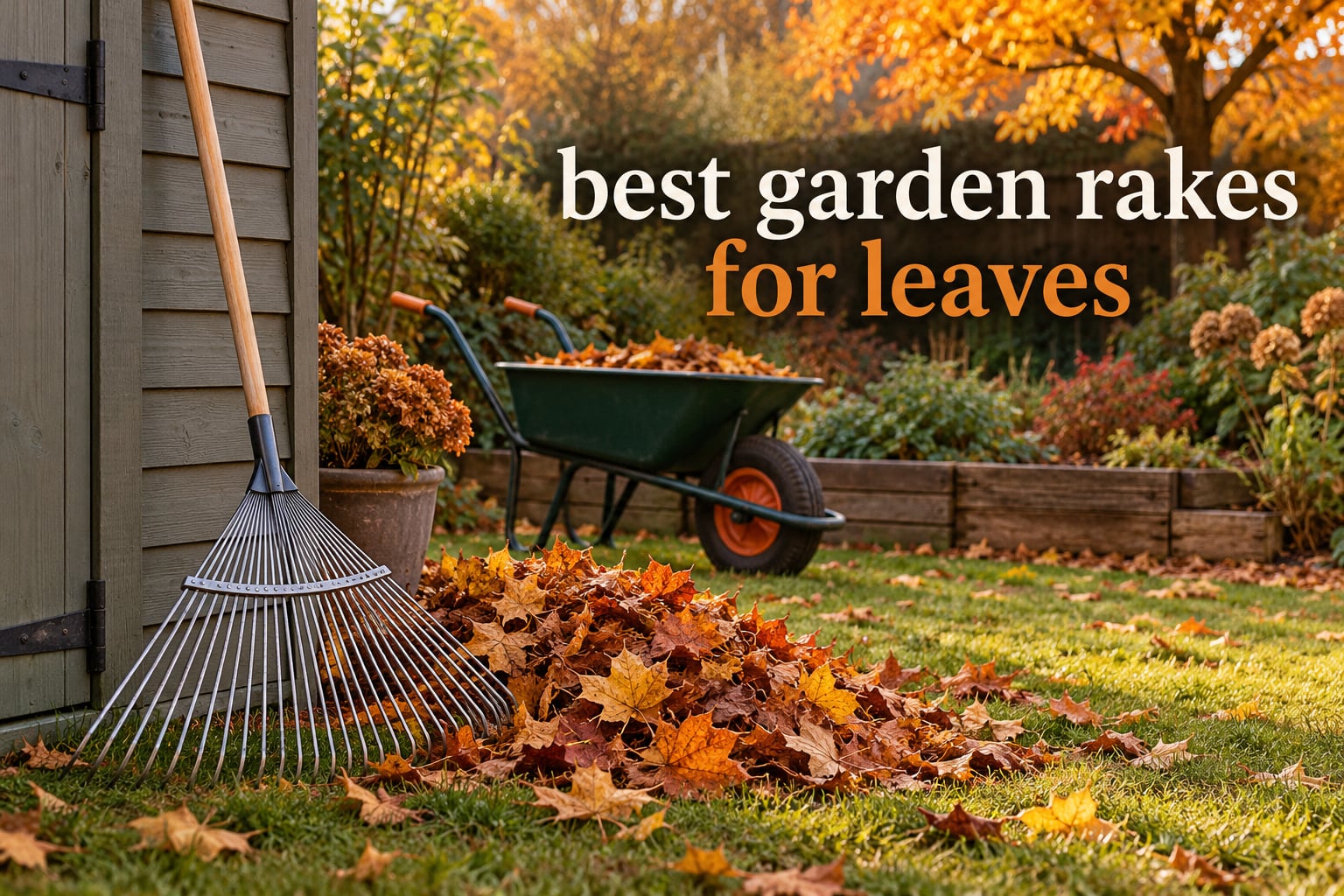 best garden rakes for leaves