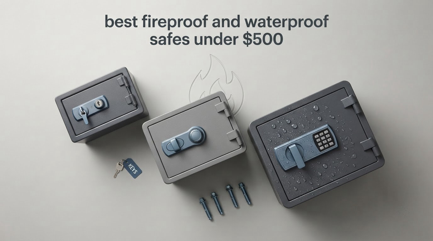 best fireproof and waterproof safes under $500