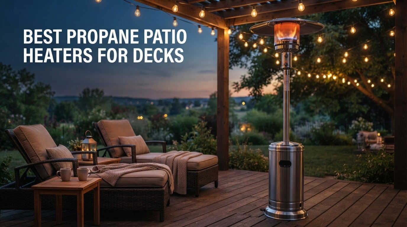 best propane patio heaters for decks