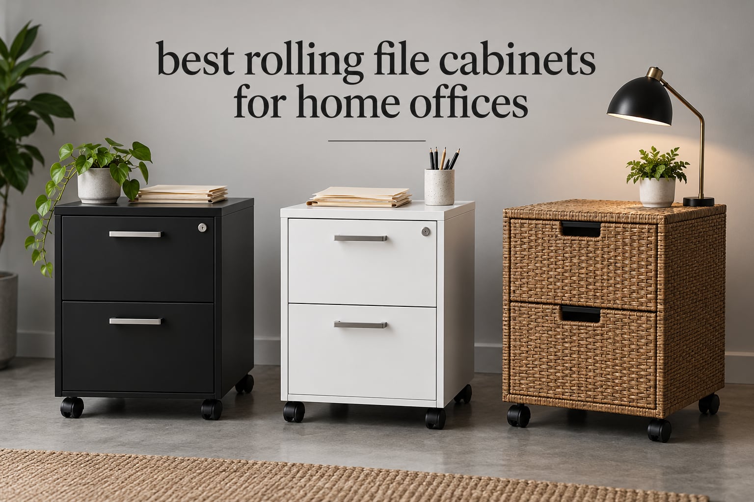 best rolling file cabinets for home offices