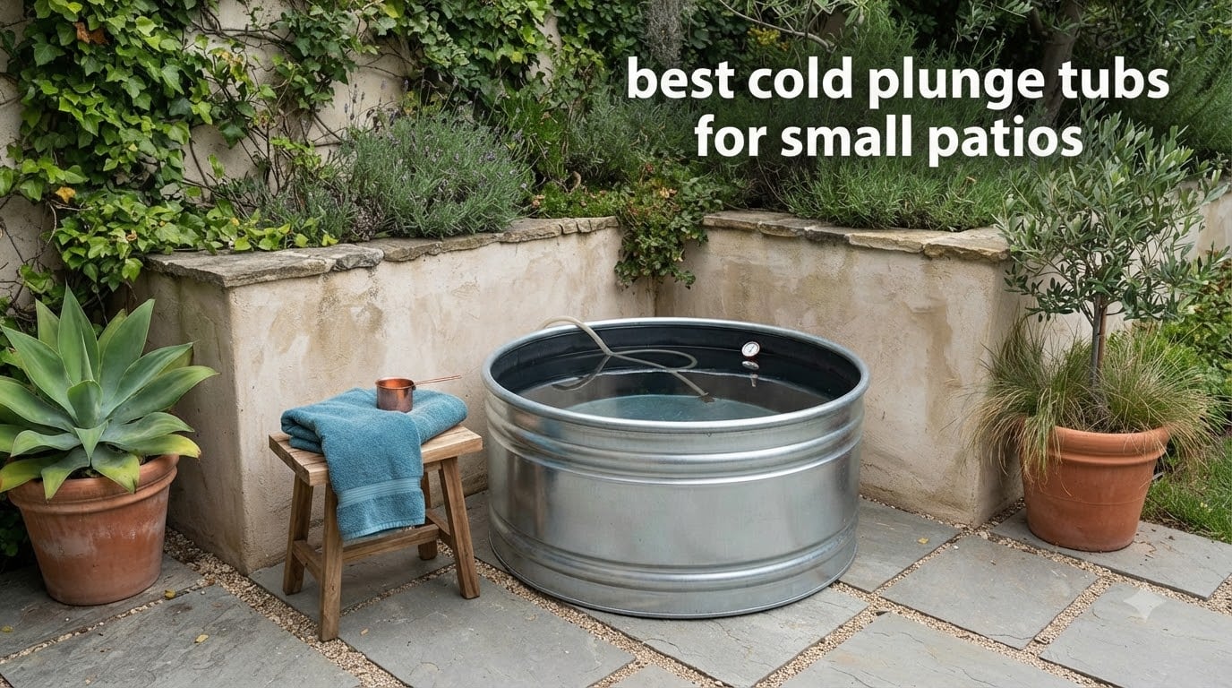 best cold plunge tubs for small patios